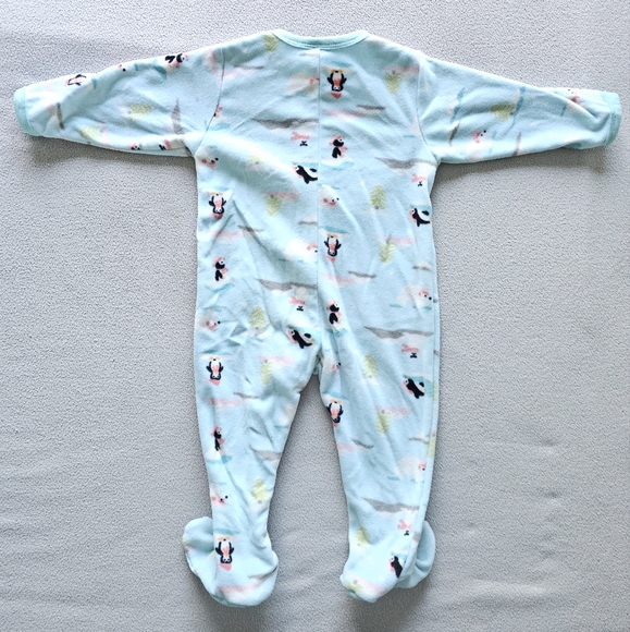 Gymboree | Winter Fleece Onesie Pajama - Picture 5 of 6